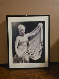 Framed "Townley Venus" Classical Greek Sculpture Art Print