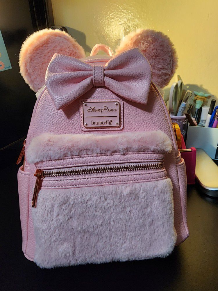 Minnie Mouse Loungefly Mini Backpack – Piglet Pink