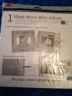 8 page mini album - you decorate