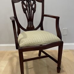  Antique Hepplewhite  Arm Chair 