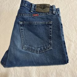 Wrangler mens Jeans 36x36 blend cotton