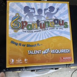 Spontuneous Board Game - *New*