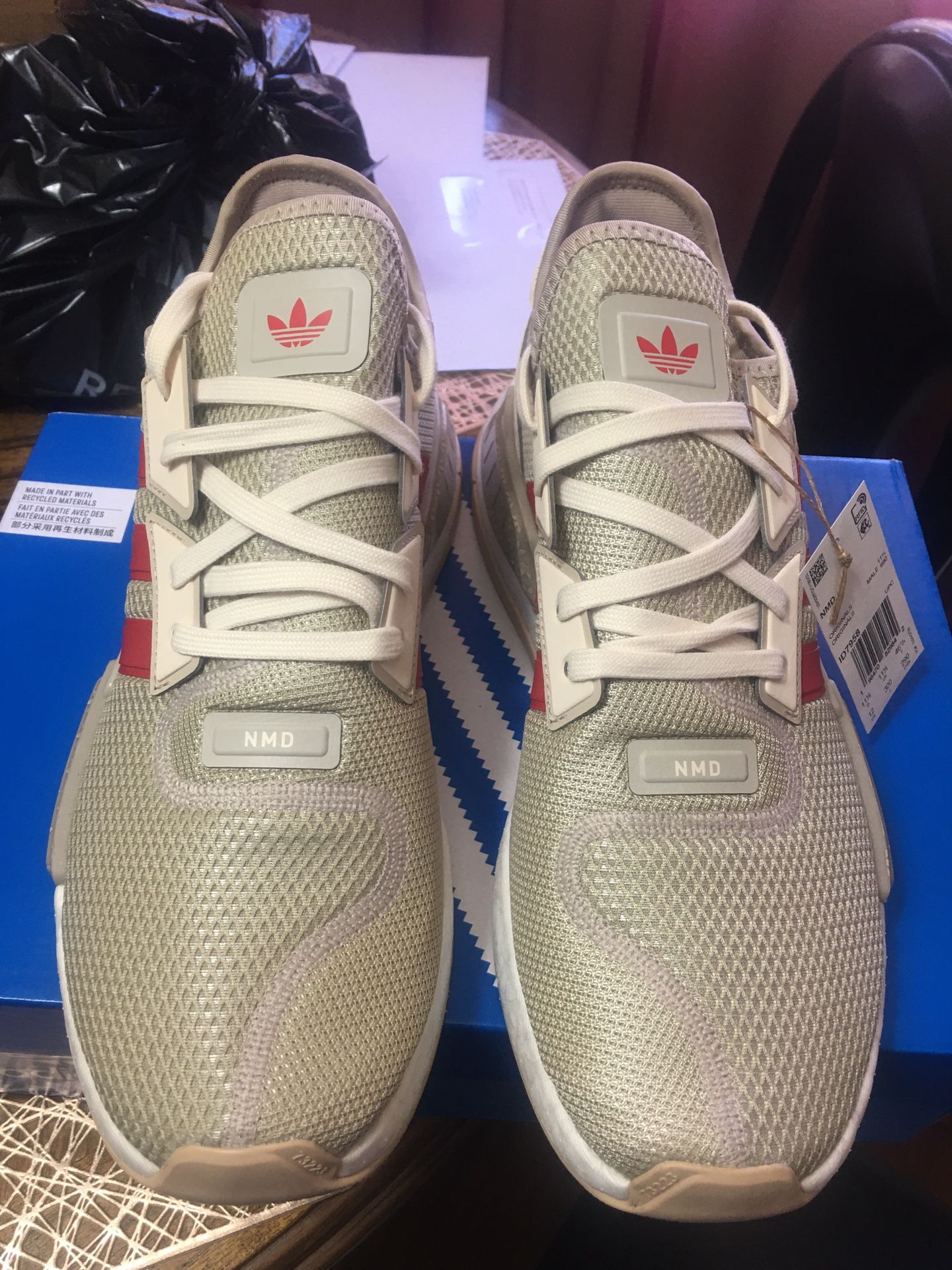 adidas gazelle silver green womens Shop White Mens adidas NMD R1 Lace Up Sneakers  Shoebacca