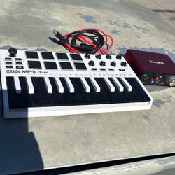 Focusrite & Akai Keyboard Untested