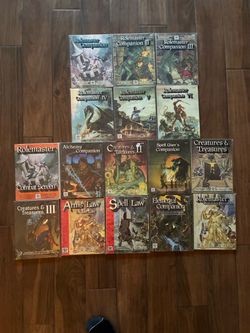Vintage I.C.E. Rolemaster RPG Collection – 16 Books/Supplements