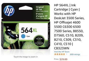 HP Ink 564 XL Magenta, Yellow & Cyan