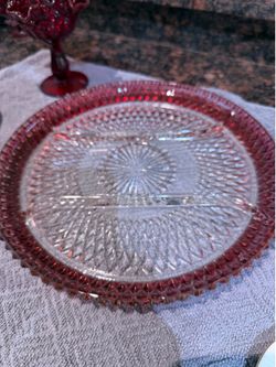 Vintage Indiana Glass Platter