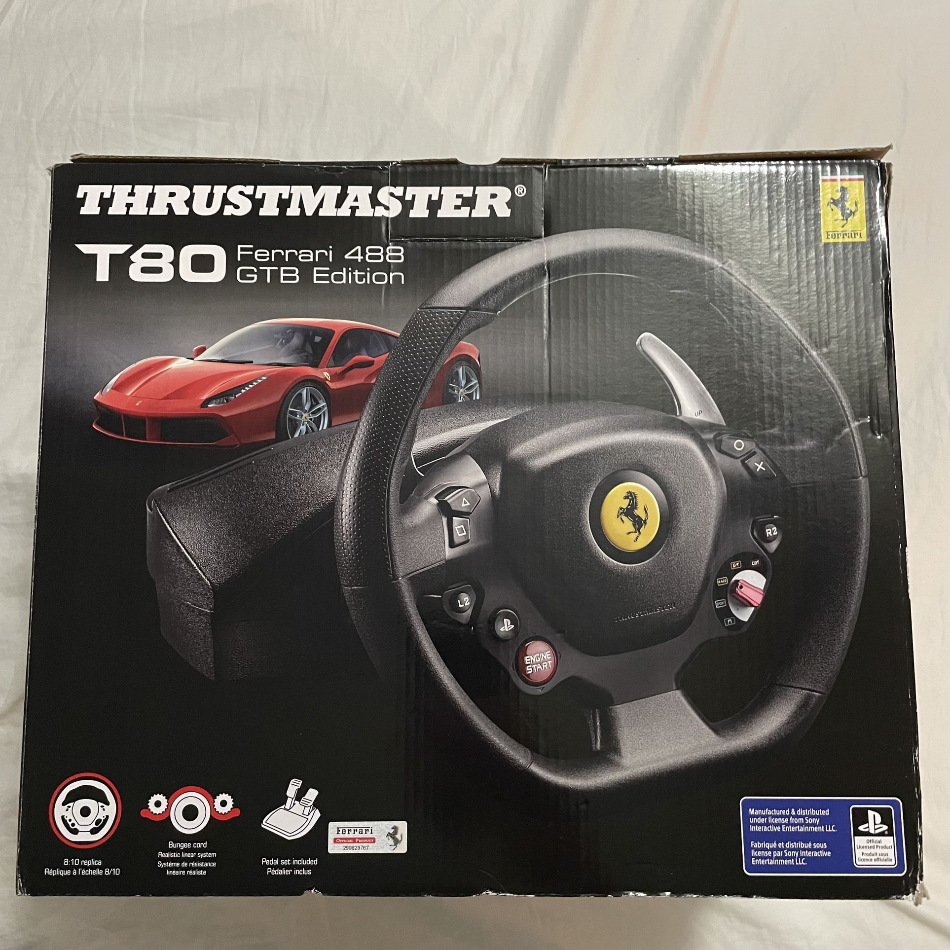Thrustmaster T80 Steeringwheel Controller For PS4