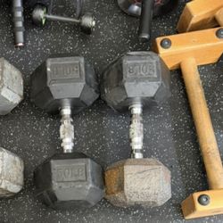 50lbs Dumbbells - $60