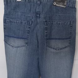 Vintage Southpole Jean Shorts Size 38