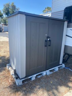 Lifetime 6x4 Utility Shed - 6’3”  x 3’7” x 5’9”
