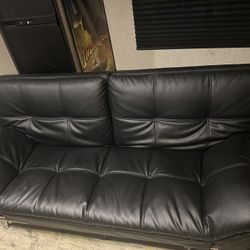 LEATHER FUTON : FIRST COME FIRST GET!!!