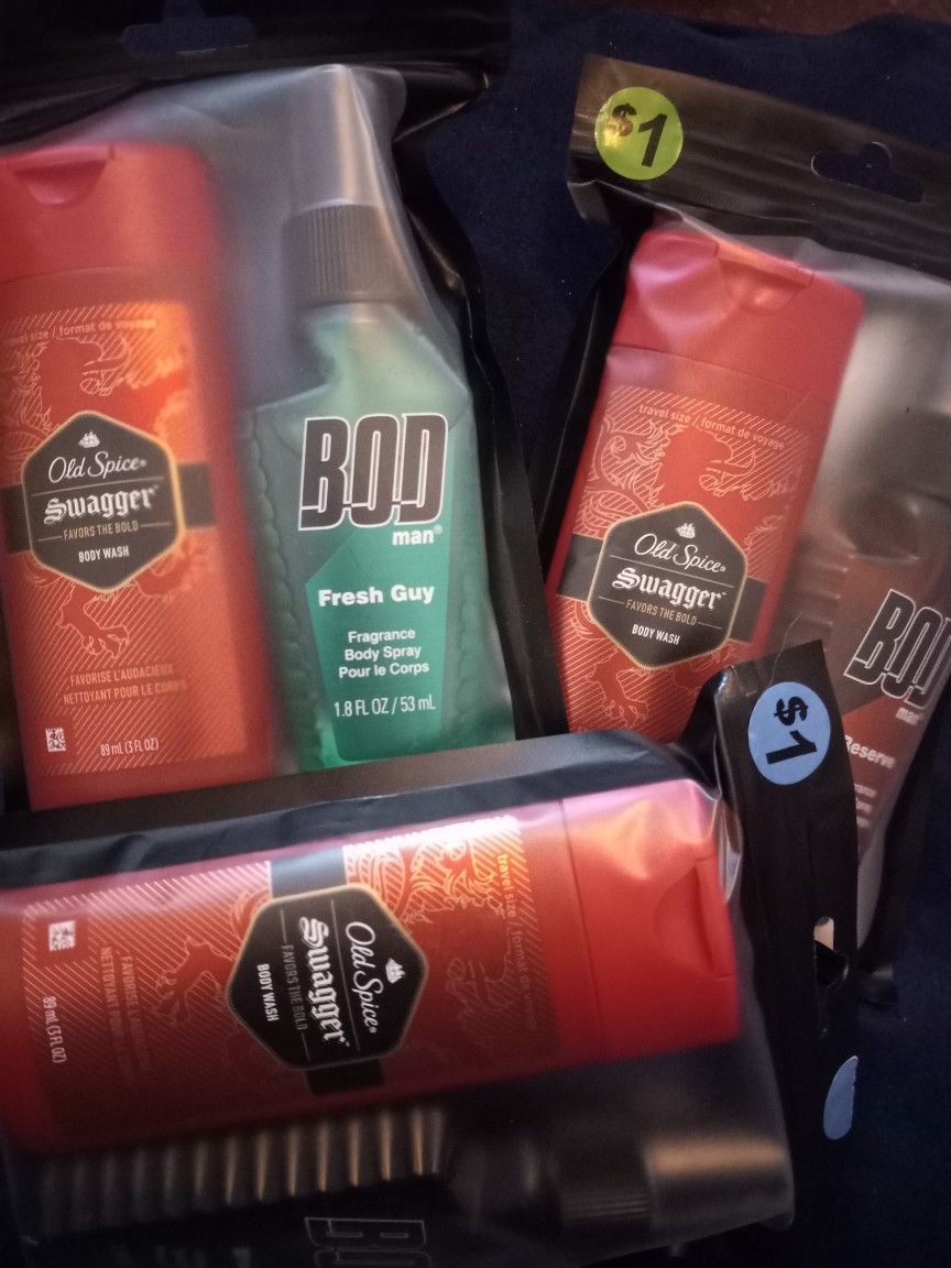 $1.00 BOD Goodie Bag for men and Lots More.