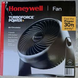 Honeywell TurboForce Power+ Air Circulator Fan – Open Box, Never Used