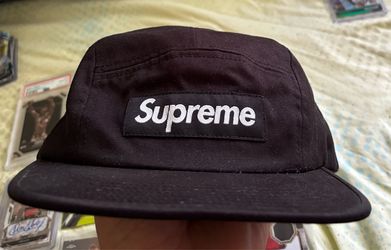 Supreme 2013 Cord Croc Strap Camp Cap black .