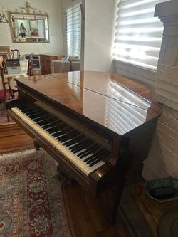 Petrof baby grand piano 