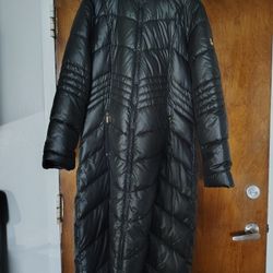 Gallery Faux-Fur Hooded Coat