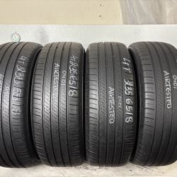Set 4 Tires 235 65 18 Michelin Primacy Tour As 