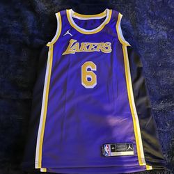LeBron Laker Jersey