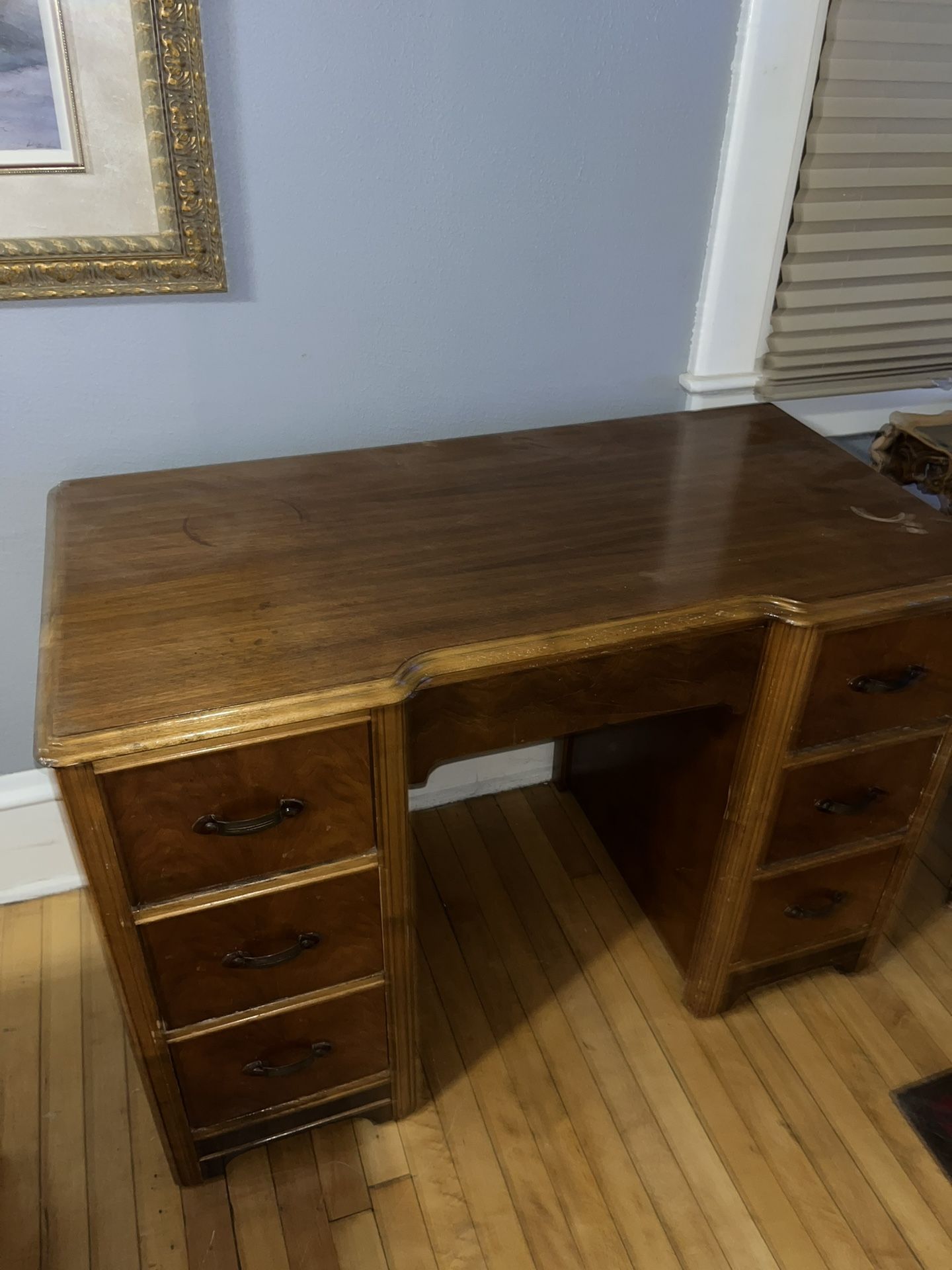 Antique Desk Art Deco 1920s