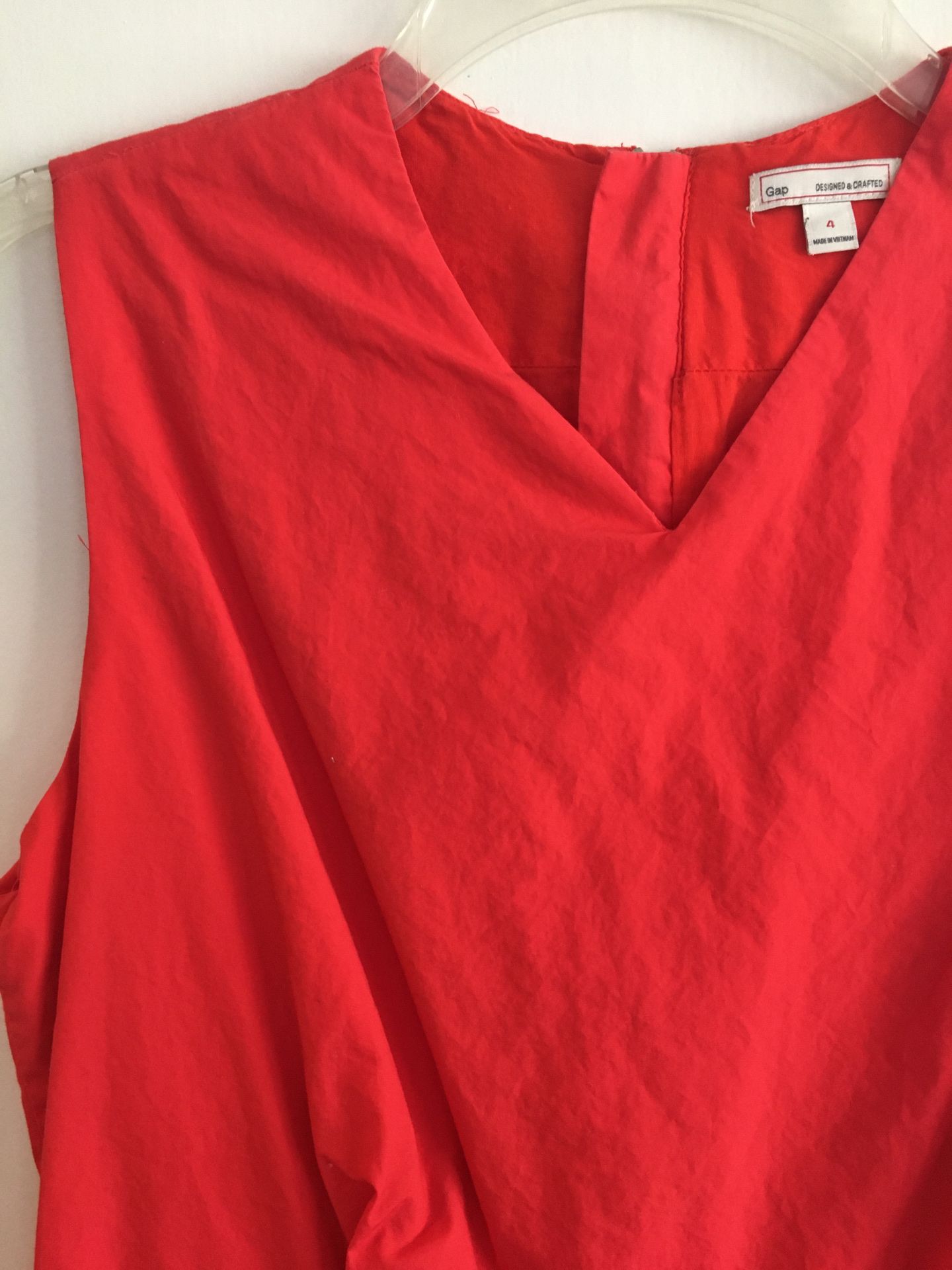 Red dress size 4