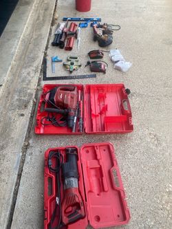Hilti & Milwaukee Power Tool Lot
