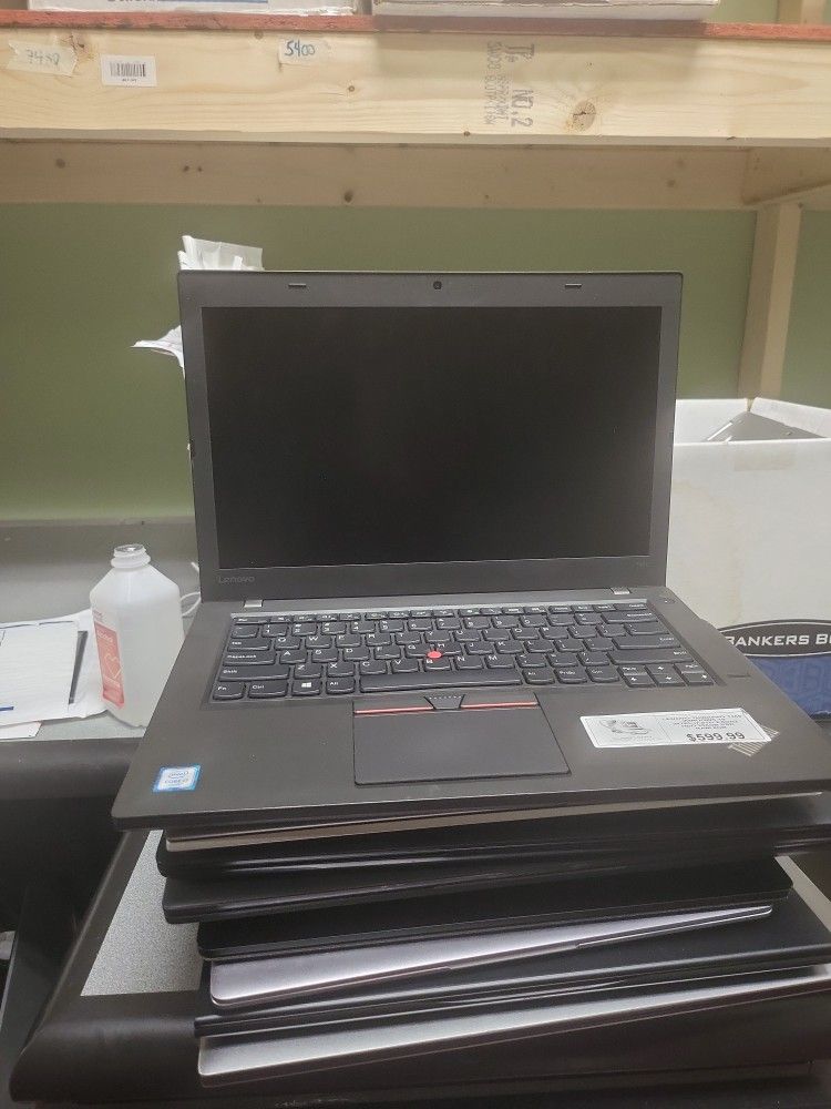 Think Pad Lenovo 14" T460 i7 6th W10 2.8Ghz 256 GB SSD 8 Ram