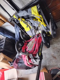 Bicycles and dog Trailors