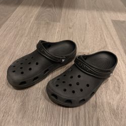 Black Crocs - Size 10 M US & 12 W US