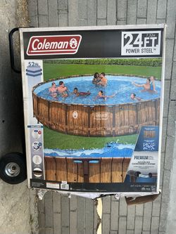 Coleman Above Ground Pool 24x52.