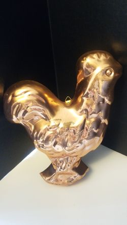 Vintage copper Rooster