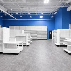 Commercial Wall Gondola Shelving – 7 FT Retail Store Fixtures