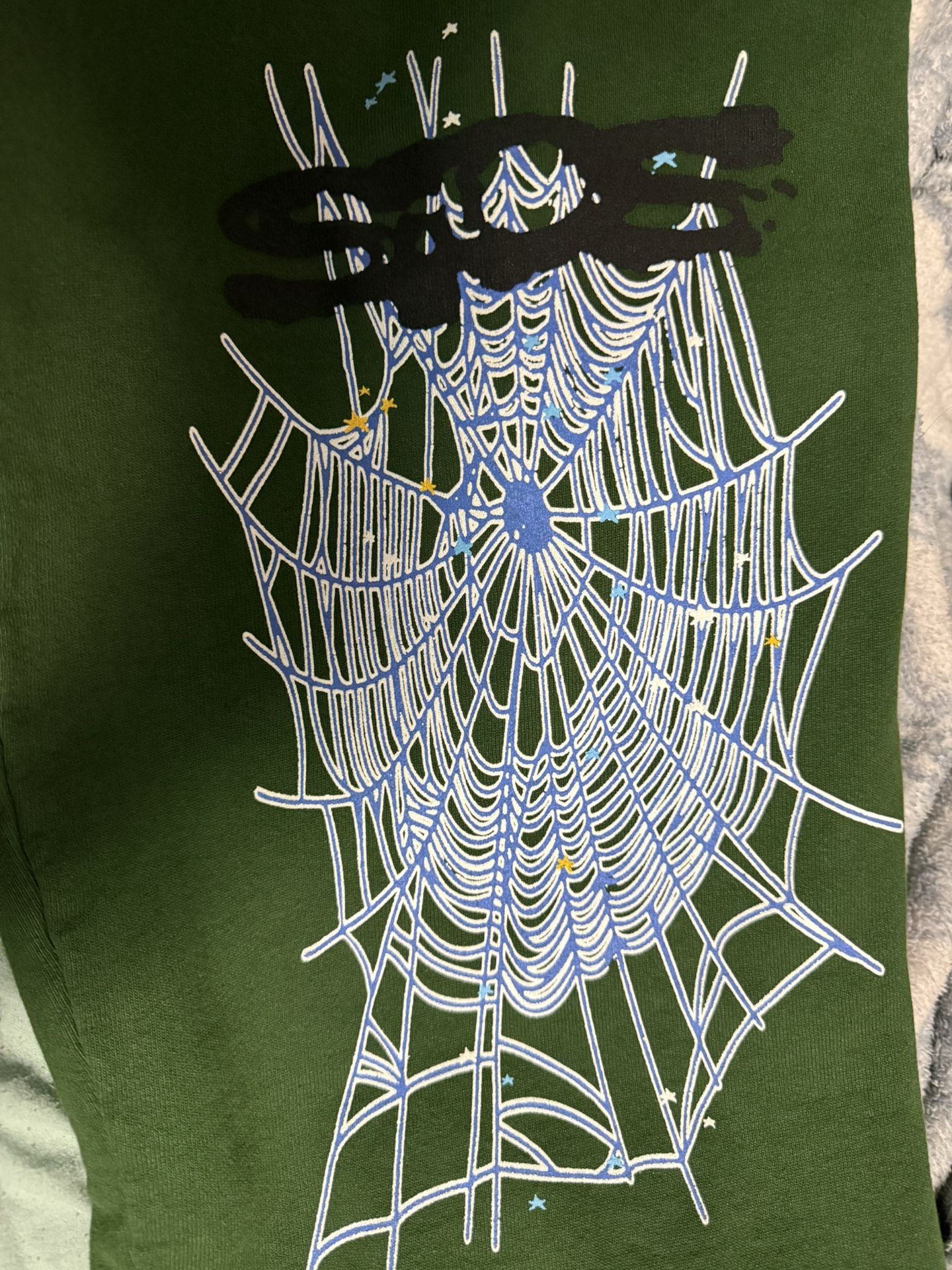 Hunter Green Sp5der Pants