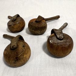 Vintage/Antique Wooden & Metal Casters