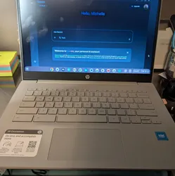 100$  - HP 14" Chromebook - Intel Celeron N4(contact info removed) - 4GB Memory - 64GB eMMC - Modern Grey