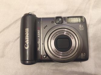 Canon A590 IS with Sony Multi-Card Reader Extra 2GB memory stick