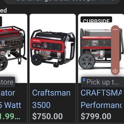 The Generator Is Almost New Used It Once 