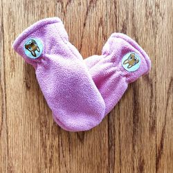 Lindex  Baby / Toddler  Girls 2/ 3 T  Fleece mittens with antislip palms  
