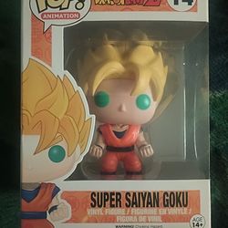 Super Saiyan Goku's Funko Pops