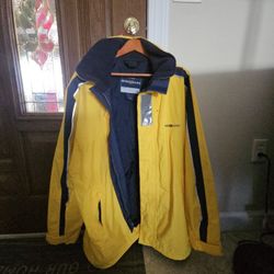 HENRI  LLOYD JACKET WITH HIDE AWAYHOOD