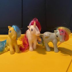 1983 Hasbro My Little Ponies