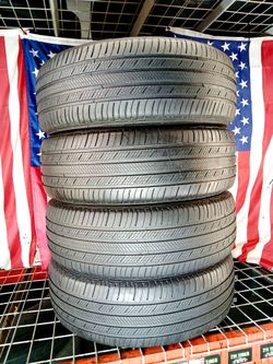 ⭐️ USED TIRES P235/55R20 MICHELIN PREMIER LTX A/S ALL SEASON TOTAL MICHELIN SAFE CONTROL SYSTEM 235 55 20