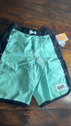 NEW Boys Disney Parks Mickey Mouse Swim Trunks With UPF-50 Sun Protection, size Large