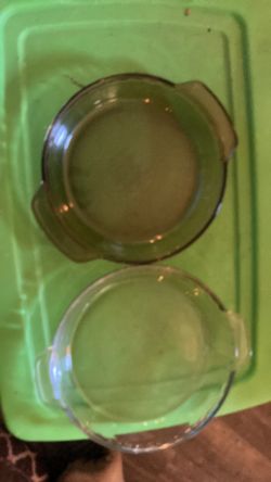 Pie pans to glass 9 inch