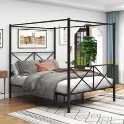 Brand new Queen Size Canopy Bed Frame