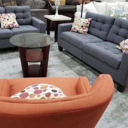 2pc Sofa Set 