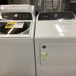 Whirlpool Washer And Dryer Set New Scratch And Dent Set