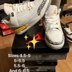 All 6.5-7 Accept For Black Retro 5’s