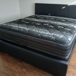 $499 King Bed Frame With Mattress And Boxspring Brand New Free Delivery 
