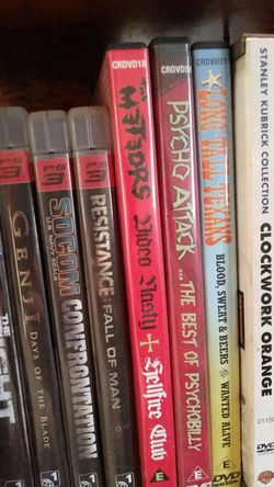 Ps3 games and some psychobilly concerts